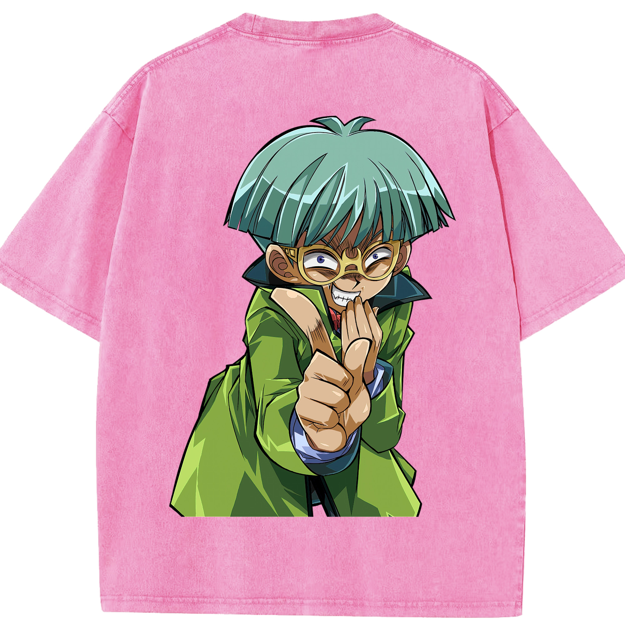（画像用） 遊☆戯☆王 Yu-Gi-Oh! 綿100% ヴィンテージ風 半袖Tシャツ（背面プリント）